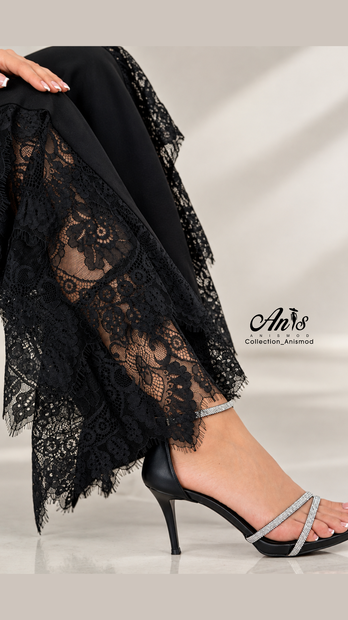 شلوار گیپور آبشاری